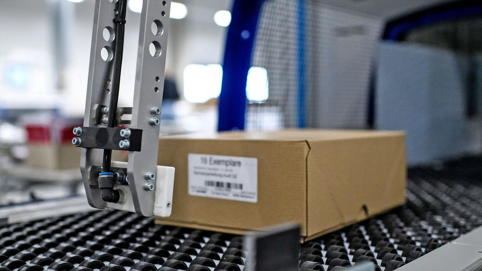 Logistika - obeležavanje paketa na traci